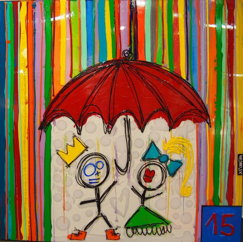 David Ferreira Toto Et Sa Femme Sous Le Parapluie