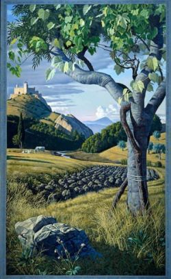 Peinture sur toile de David Ligare In Praise Of Italy 1987 reproduction peinte à la main