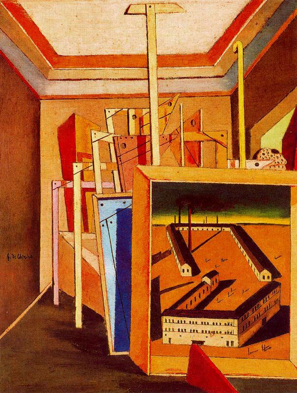 De Chirico, Intérieur métaphysique du studio
