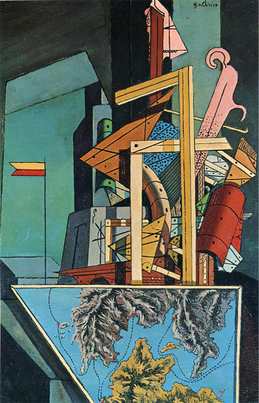 De Chirico, La mélancolie du départ