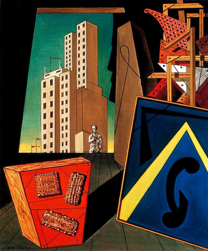 De Chirico, La nature morte évangélique