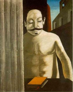 Peinture sur toile de De Chirico, Le cerveau de l'enfant reproduction peinte à la main