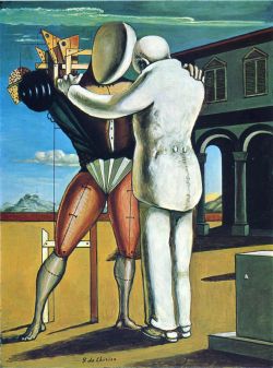 Peinture sur toile de De Chirico, Le fils prodigue - 1965 reproduction peinte à la main