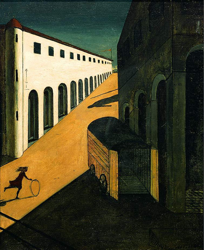 De Chirico, Mystère et mélancholie d'une rue