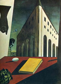 Peinture sur toile de De Chirico, Printemps de Turin reproduction peinte à la main