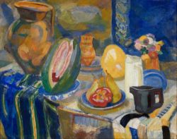 Peinture sur toile de Delaunay, Nature morte Portugaise reproduction peinte à la main