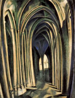 Peinture sur toile de Delaunay, St. Severin, No. 3 reproduction peinte à la main