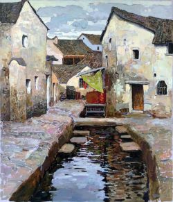 Peinture sur toile de Denis Sarazhin Untitled reproduction peinte à la main