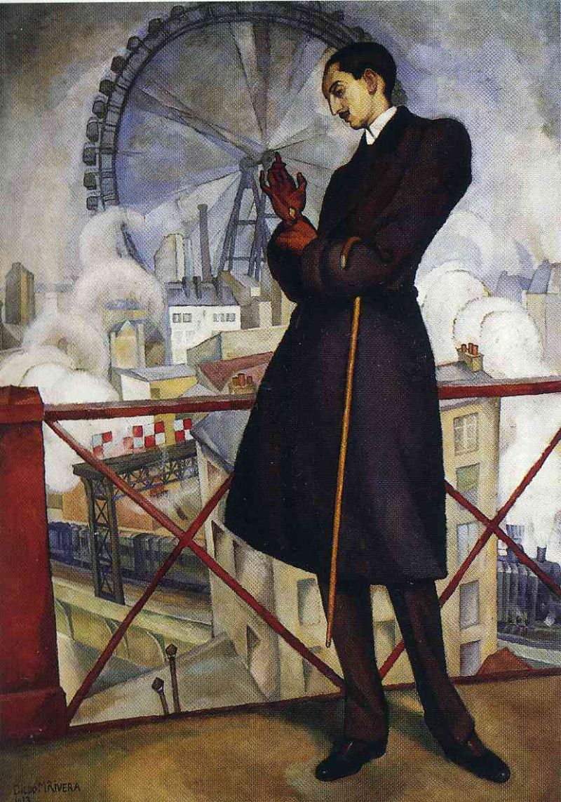 Diego Rivera Portrait Of The Adolfo Best Maugard 1913