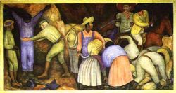 Peinture sur toile de Diego Rivera, The Exploiters - Les exploiteurs reproduction peinte à la main