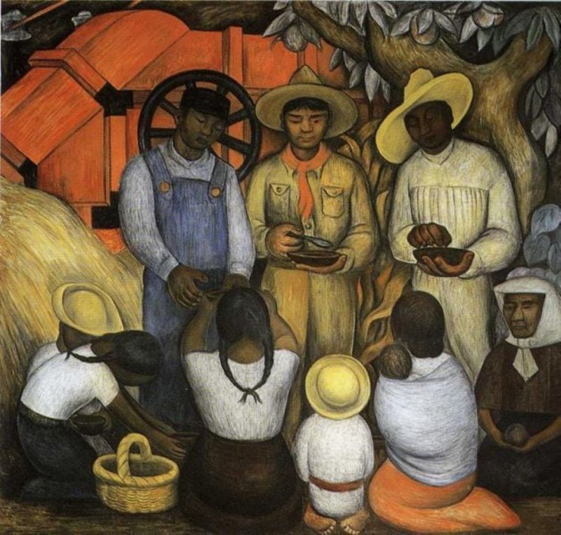 Diego Rivera Triunfo De La Revolucion - 1926