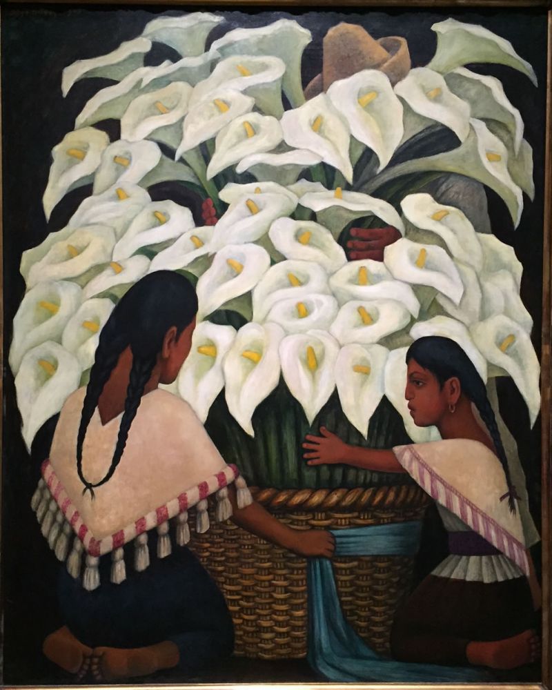 Diego Rivera, Vendeuses De Calla Lilies - El Vendedor De Alcatraces