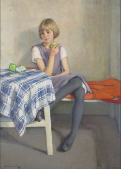 Peinture sur toile de Dorothy Johnstone Green Apples 1921 reproduction peinte à la main