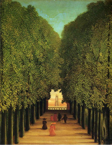 Douanier Rousseau, Allée dans le parc de Saint Cloud