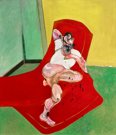 Double Portrait Of Lucian Freud And Frank Auerbach - Left