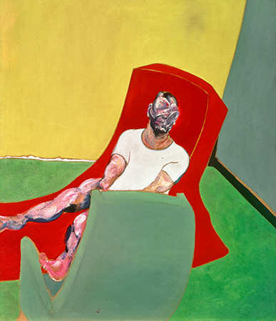 Double Portrait Of Lucian Freud And Frank Auerbach - Right