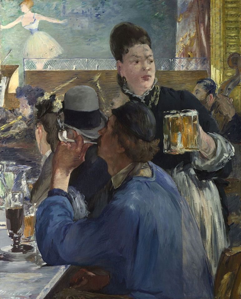Edouard Manet Corner Of A Cafe Concert - 1878-80