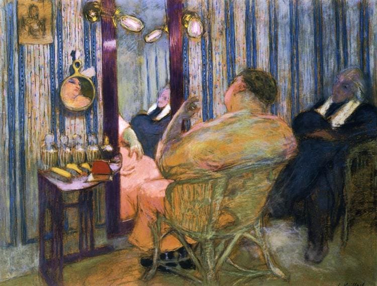Edouard Vuillard Sacha Guitry In His Dressing Room 1912
