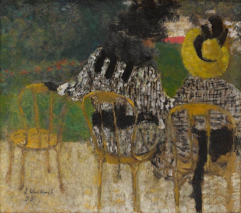 Edouard Vuillard, Two Women in a Public Park, 1895