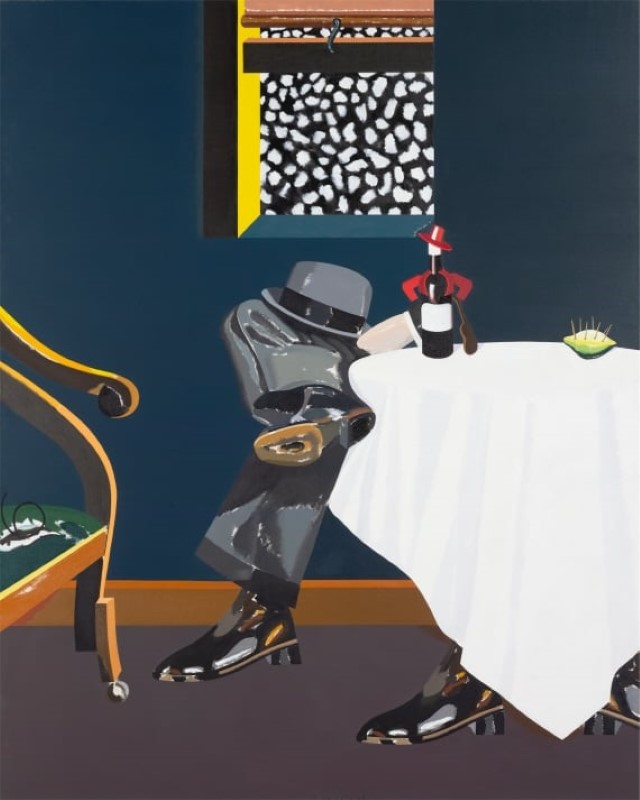 Eduardo Arroyo, Espoir et desespoir de Angel Ganivet III, 1978