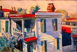 Edward Hopper Ash's House 1929 reproduction peinte à la main