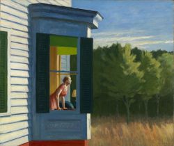 Edward Hopper Cape Cod Morning 1950 reproduction peinte à la main