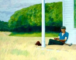 Edward Hopper Clamdigger reproduction peinte à la main