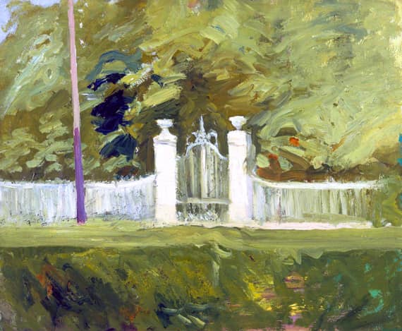 Edward Hopper Green Kingdom Gateway And Fence Saint-cloud 1907