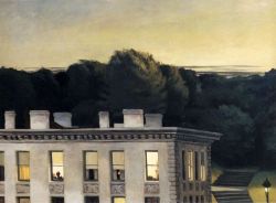 Edward Hopper House At Dusk - 1935 reproduction peinte à la main