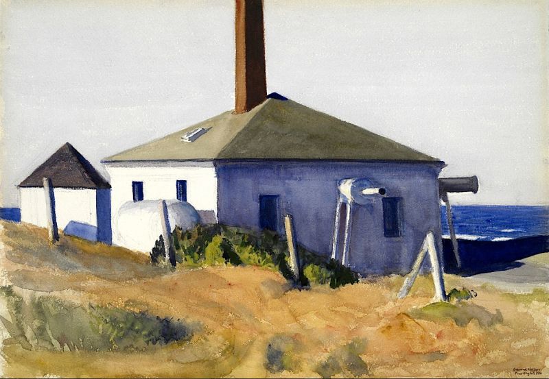 Edward Hopper House Of The Fog Horn No 3