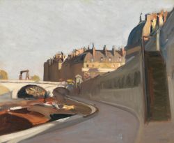 Edward Hopper Le Quai Des Grands Augustins reproduction peinte à la main