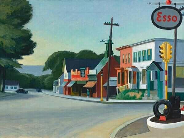 Edward Hopper Portrait Of Orleans 1950