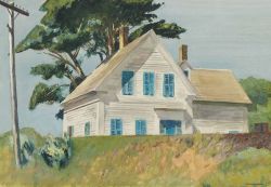 Edward Hopper Railroad Embankmet 1932 reproduction peinte à la main