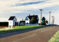 Edward Hopper Route 6 Eastham 1941 reproduction peinte à la main