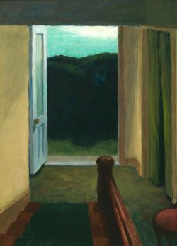 Edward Hopper Stairway 1949 reproduction peinte à la main