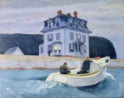Edward Hopper The Bootleggers 1925 reproduction peinte à la main