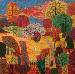 Peinture sur toile de Edward Marecak Farewell Summer 1951 reproduction peinte à la main