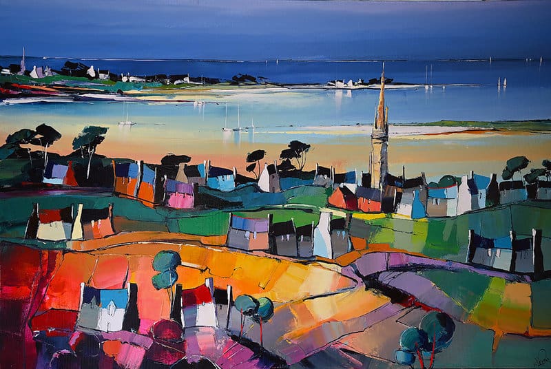 Eric Le Pape 3932 La Baie De Goulven 100x150 1