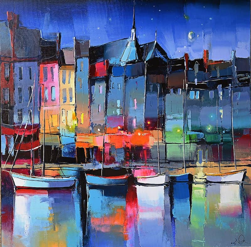 Eric Le Pape Clair De Lune Sur Honfleur 100x100 1