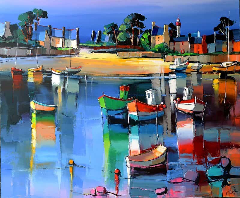Eric Le Pape En Chemin Vers Batz 120x100