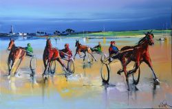 Peinture sur toile de Eric Le Pape La Ballade De Mer reproduction peinte à la main