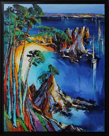 Eric Le Pape La Plage De Saint Hernot Crozon