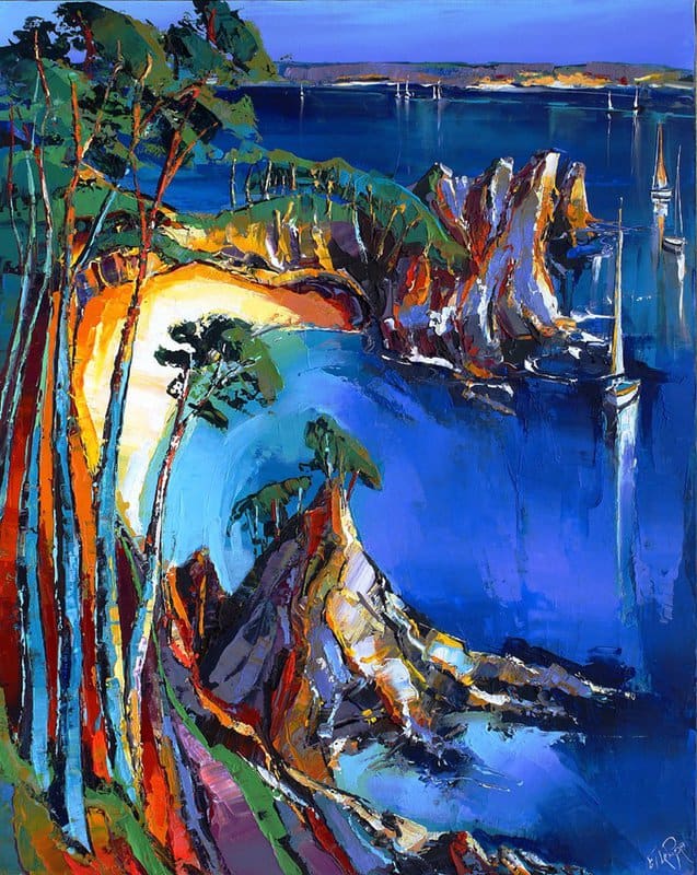 Eric Le Pape La Plage De St Hernot Crezon