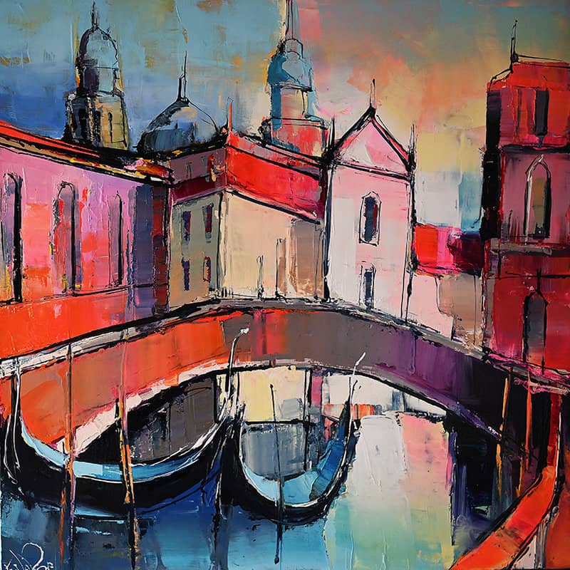Eric Le Pape Le Pont Rouge 60x60 1