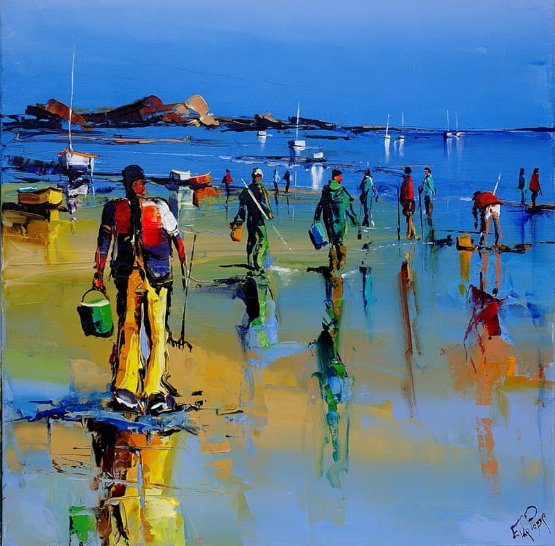 Eric Le Pape Les Grandes Mare Es D Aou T 60x60