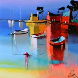 Peinture sur toile de Eric Le Pape Ombre reproduction peinte à la main