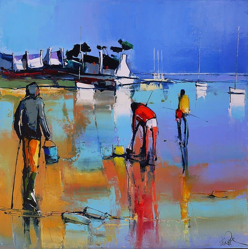 Eric Le Pape Partie De Peche 60x60 1