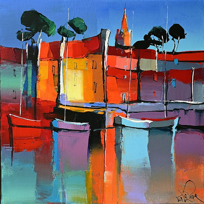 Eric Le Pape Rue Du Clocher 40x40 1