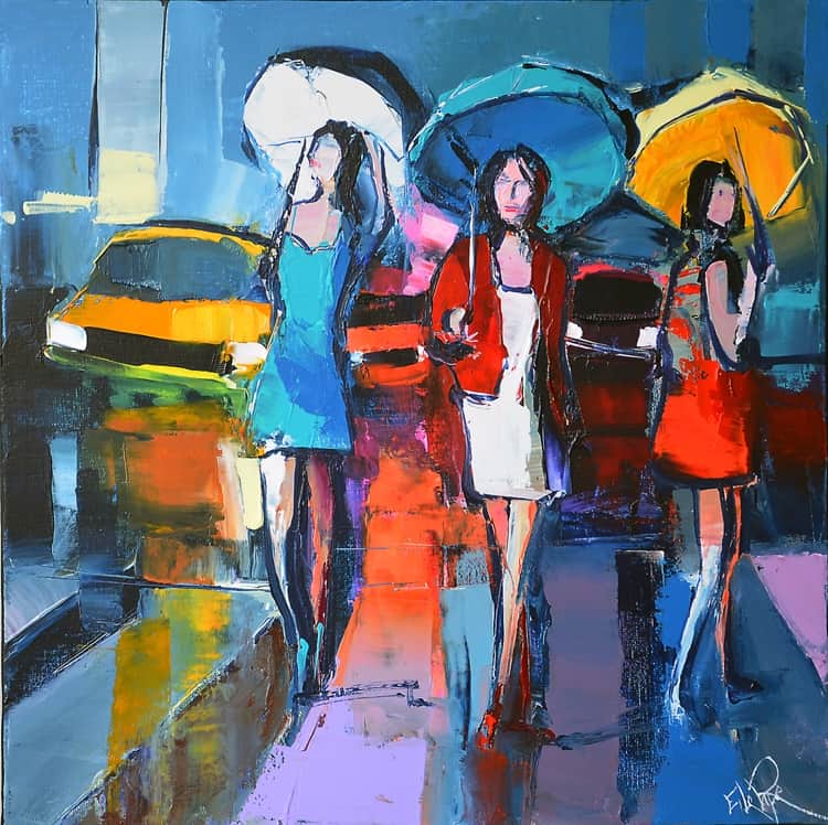 Eric Le Pape Shopping Ny 60x60