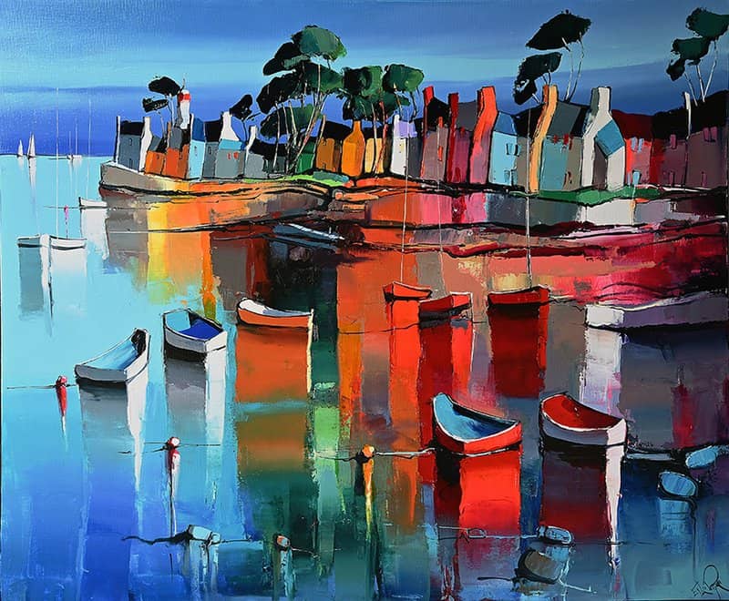Eric Le Pape Sur La Route Du Golfe 100x120 3
